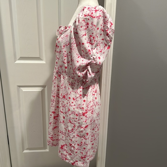 Brand new Open Edit Women's Pink and White Dress - Picture 4 of 9